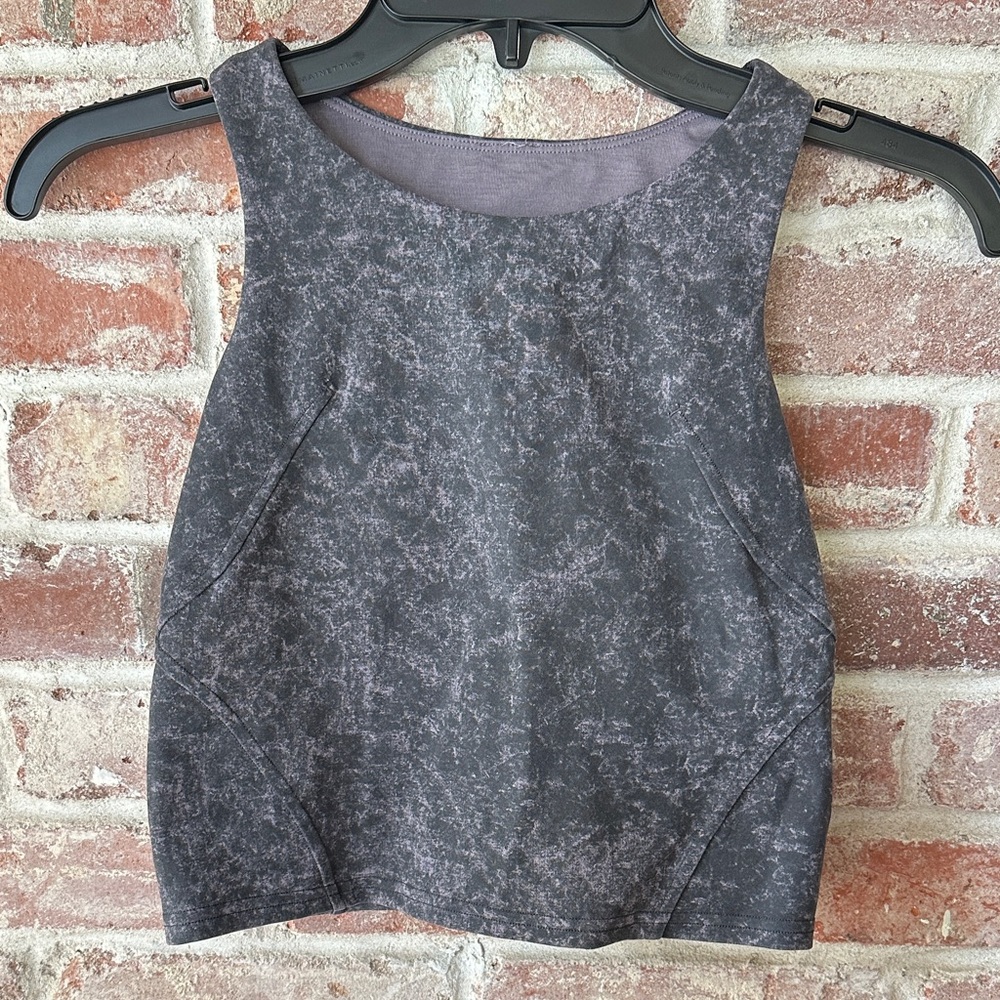 Lululemon Athletica Charcoal Tank Top